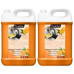 FIVANTA Dish Wash Liquid 10 Liter Orange Powerful Cleaner Dish Wash Liquid Which Washes Utensils Easily