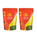 toller 100% Natural and Premium Raw Pumpkin Seeds, Healthy and Best Pumkin Seeds, Great Source of Fiber, Omega 3 & Omega 6, Immunity Booster Pack of 2
