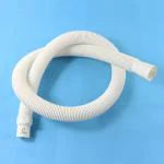 CUROVIT PVC Washing Machine Ultra Flexible Water Outlet Drain Pipe 1.5 Meter Water Hose Suitable for Fully Automatic & Semi Automatic Washing Machine (Grey)