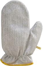 CABTY Household Cleaning Gloves, Bamboo Fiber Dish-washing Gloves Are Oil-free, Silver Wire Dish-washing Ware, Kitchen Cleaning, Oil-proof And Waterproof Steel Wire Gloves (Pack Of 1)