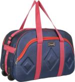 FEDRA Blue Polyester Strolley Duffel Bag - 60 L