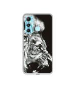 Casotec Angry Lion Design Printed Silicon Soft TPU Back Case Cover for Infinix Hot 11
