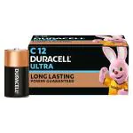 Duracell Ultra Alkaline C Batteries, pack of 12