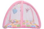 Toddylon Baby Bedding Set/Baby Bedding Mattress Set with Mosquito Net/Baby Bed Set and Baby Play Gym with Mosquito Net