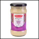 Spice Nest Garlic Paste, Instant Food Ready to Use , Cooking Paste 300gm, Glass Jar