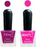 OUR Beauty Multicolor Extra Shine Long Wear Durable Nail Polish Combo 94, 20 ml (Pack Of 2)