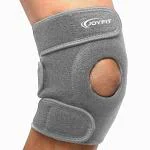 JoyFit Knee Cap for Men & Women | Pain Relief & Arthritis Support | Adjustable Neoprene Knee Brace with Anti-Slip Design for Gym, Sports, Running & Injury Recovery (1 Pc)