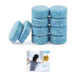 FULLHINT Car Cleaning Tablet | Windshield Cleaning Tablets | Glass Washer Cleaner | Car Mirror Cleaner | Glass Cleaning Tablets | Car Windshield Glass Concentrated Washer Tablets | Pack of 20