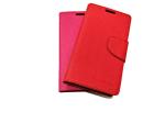 CLUBCLASSY Synthetic Leather flip Cover Plain Pack of 2 pc. Compatible for Google Nexus 4 / e960 Folio Diary