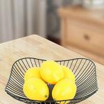 AASHRO MALL Black Lron Fruit Basket Drain