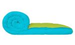 Curious Lifestyle Sky Blue and Green Solid Microfiber Lightweight Single Bed Comforter, 2.28 x 1.52 m (CL-0578)