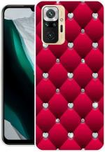 Paedicon Pink Silicone Mobile Back Cover (Redmi Note 10 Pro)