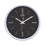 nest ART Wall Clock for Living Room, Bedroom, Home, Office, Kitchen, Round Shape Designer Plastic Wall Clock for Home Decor (white)