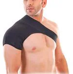 DipNish Shoulder Brace Wrap for Injuries, Back Ac Joint Shoulder Support for Pain Relief, Shoulder Back Pain Shoulder Stretch Strap Wrap Belt Shoulder Support for Pain