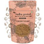 Radha Govind Organic Coconut Sugar | Unrefined 400 Gram | Low GI | Natural Sweetener