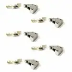 BTL Mini Latch Automatic Spring Catch Push to Open for Cabinet Door Cupboard Pack of 5 (BCF-PO-C)