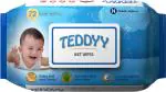 TEDDYY Baby Wet Wipes With Lid 72s Pack of 1