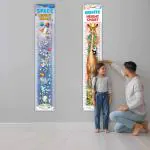 GO WOO GIRAFFE HEIGHT CHART and SPACE HEIGHT CHART | Combo of 2 chart |