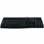 Logitech K120 Wired USB Keyboard (Black)