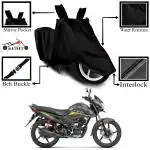 Kedit Honda Livo Motorcycle Bike Scooty Cover Black Colour Water Resistant - UV Protection & Dust Proof Imported Fabric Quality,Sun Protection,Weather Bike - Scooty Two Wheeler Body CoverHonda Livo