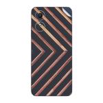 GADGETSWRAP Printed Vinyl Skin Sticker for Oppo A17 - wood-stripe