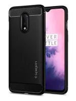 Spigen Gunmetal TPU Back Cover For Oneplus 7