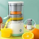 Nimika Electric Citrus Juicer Hands-Free Portable USB Charging Powerful Electric Juicer Cordless Fruit Juicer Button Easy Press Lemon Orange Squeezer Machine for Kitchen (Pack Of 1)