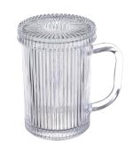 YAMASIN-Crystal Glass Mug & Lid 400Ml Set Of 4Pcs