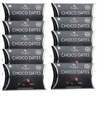 Loyka Choco Dates Premium pack of 10 x 6 pieces each | Premium Choclate Coated Dates |Choco Khajoor Gift Hamper | Gourmet Dates