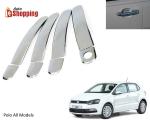 Auto E-Shopping Car Chrome Handle Cover for Volkswagon Polo All Model Set of 4 Pieces