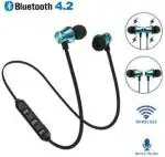 WASD Wireless Magnet Bluetooth EarphoneSports for Running and Gym, Stereo Sound  (1)