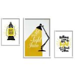 SAF Wall Painting Multicolor Wood 87.6 Centimeter 49.5 Centimeter