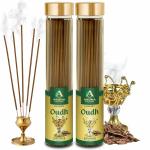 The Aroma Factory Oudh Agarbatti for Pooja, Luxury Incense Sticks, (Pack of 2)