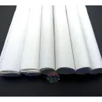 CRAFT WAFT Large Wrinkled Crepe Paper Sheets for Craft , DIY , Decor , Flower Making and Wrapping Pack of 6 (40x20 inch) (102x51 CM) (White)