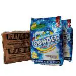 LE PURA Naturals Soap And Condet Detergent Powder Combo 1 kg Each 4 Pc