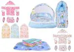 Kwitchy New Born Baby Daily Needs Items Gift Combo Essential Bedding & Clothing Set (0-6 Months)