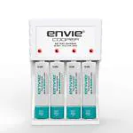 Envie ECR 20 MC Rechargeable Battery Charger With 4 Rechargeable Batteries