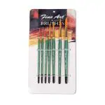 Pidilite Fine Art Painting Round Shape Brushes (Set of 7) Sizes: (1,2,3,4,5,6,8)