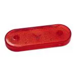 Eshopglee LED Flasher Warning Tail-Brake-Stop Bumper Light for Bike, Car and Commercial Vehicle (Red)