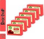 Ayurdaily Natural Rose Petals Bath Soap, 750 G (Pack Of 6)