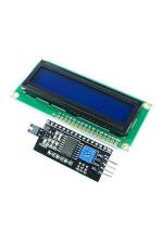 Robotbanao Blue 16x2 Characters 1602 Alphanumeric Lcd Display for Microcontrollers Backlight Pack of 1 RB-1120-MFN-H17