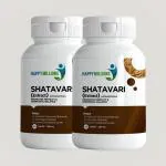 HappyMillions Shatavari - Promotes Fertility & Hormone Balance | 120 Tablets