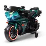 Baybee R7 Rechargeable Battery Operated Bike for Kids | Ride on Toy Baby Bike with LED Light & Music | Kids Bike Racing Battery Bike | Electric Bike for Kids to Drive 1 to 3 Years Boys Girls (Green)