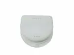 Dentosmile Dental Orthodontic Retainer/Aligner Case/Box/Mouth Guard and Denture Storage in White Colour