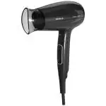 Havells Hd3191 1600W Unisex Foldable Hair Dryer 2 Heat Settings With Cool Shot Button, Black