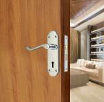 ScrewTight Heavy Duty Full Brass Mortise Handle Door Locks for Main Door/Main Door Lock Handle Sets/Hudka and Latch Door Lock Body with 3 Key Double Action Mortise Lock for Door (Z110402CP)