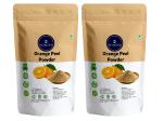 VEDICINE Pure And Natural Orange Peel Powder for Face And Skin Care (100gmx2)