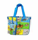 Weshopaholic 41.8 x 33.8 x 3.8 cm Waterproof Shoulder Shopping Bag and Pouch