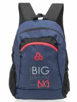 Cosmus Think Big Navy Black College Backpack
