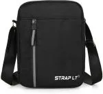 Straplt Black Polyester Sling Bag